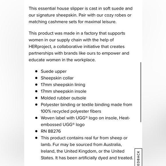 Ugg Scuffette II Slippers in Black/Gray - Picture 7 of 7